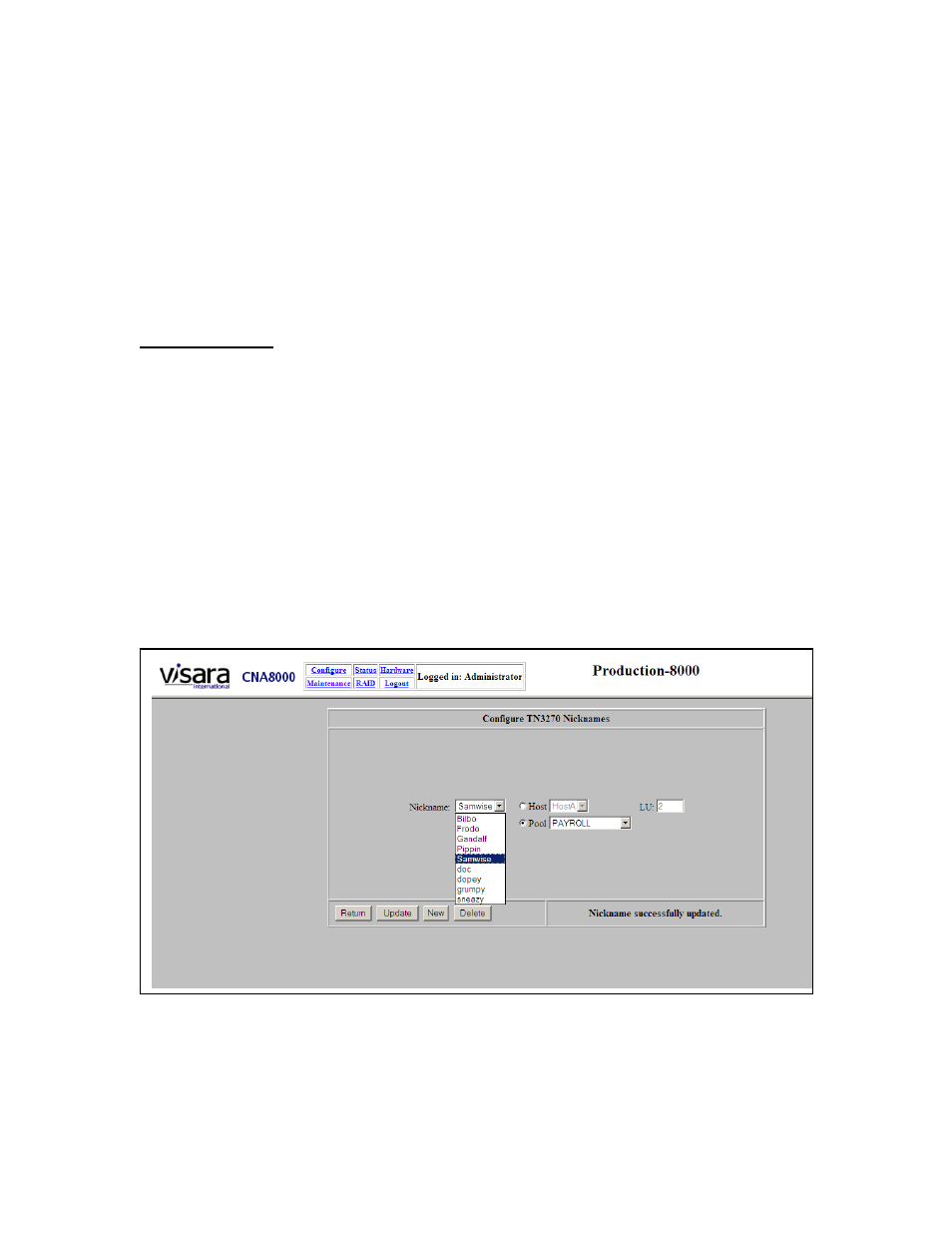 Visara CNA-8000 Planning Guide User Manual | Page 54 / 58