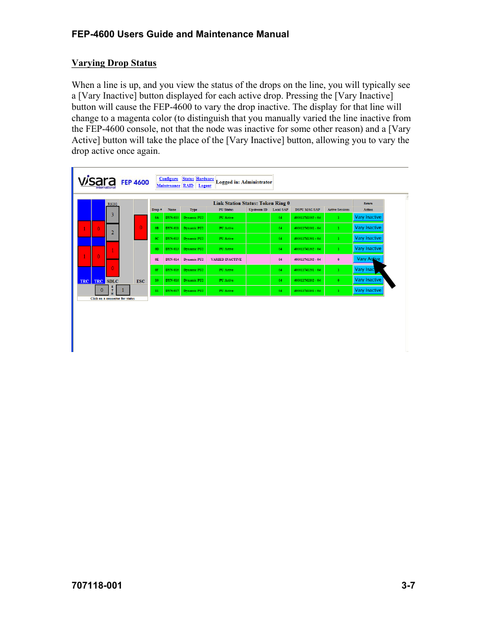 Visara FEP-4600 User Manual | Page 29 / 79