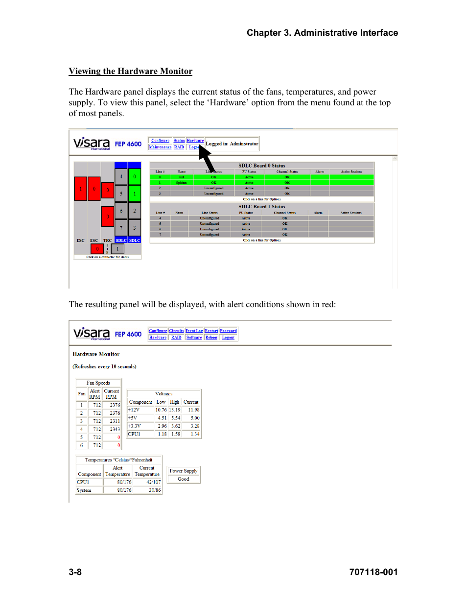 Visara FEP-4600 User Manual | Page 30 / 79