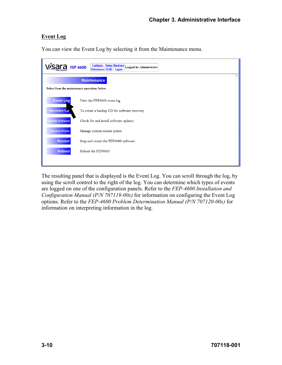 Visara FEP-4600 User Manual | Page 32 / 79