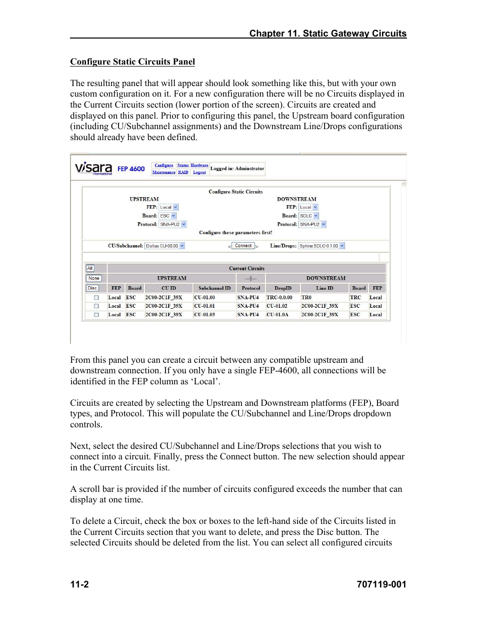 Visara FEP-4600 Installation User Manual | Page 112 / 114