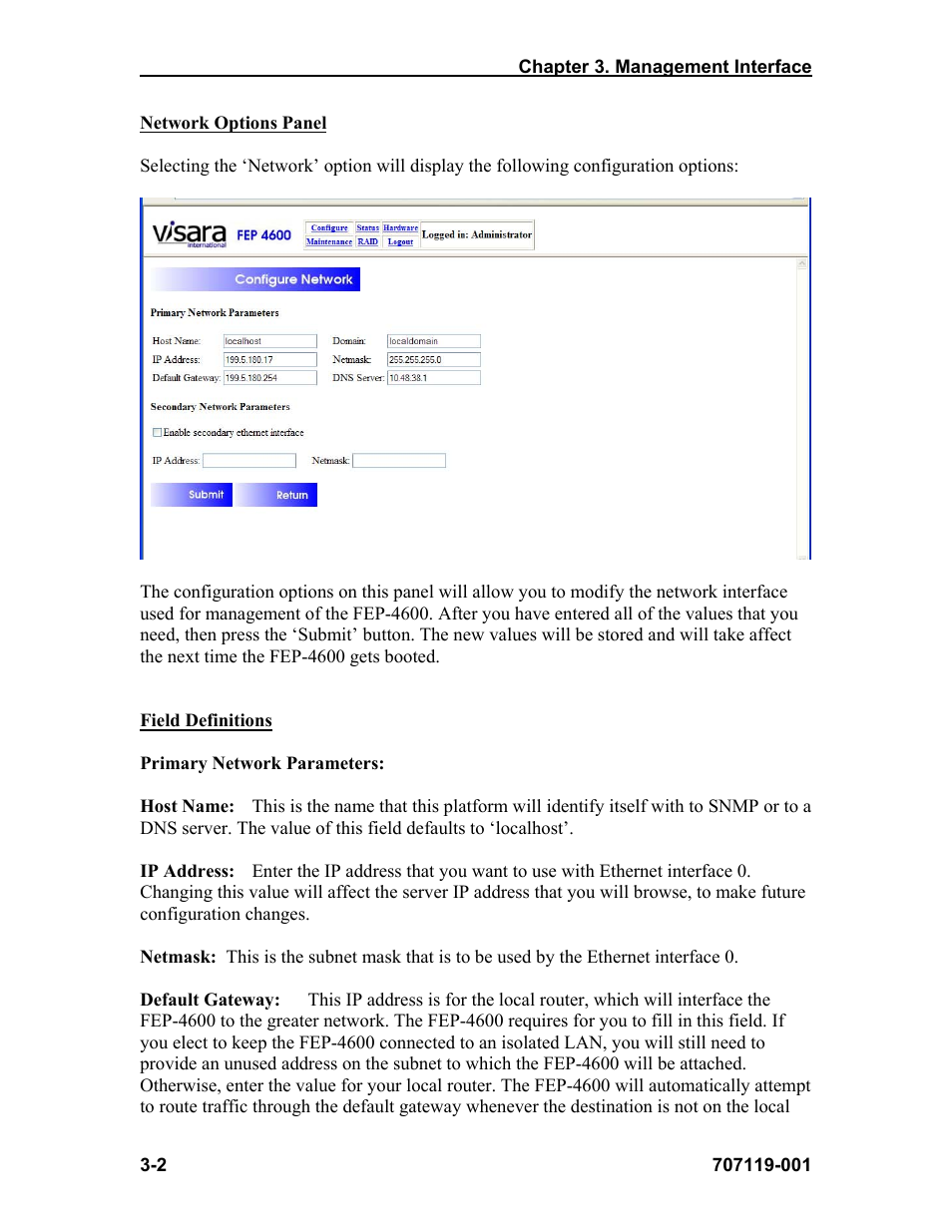 Visara FEP-4600 Installation User Manual | Page 26 / 114
