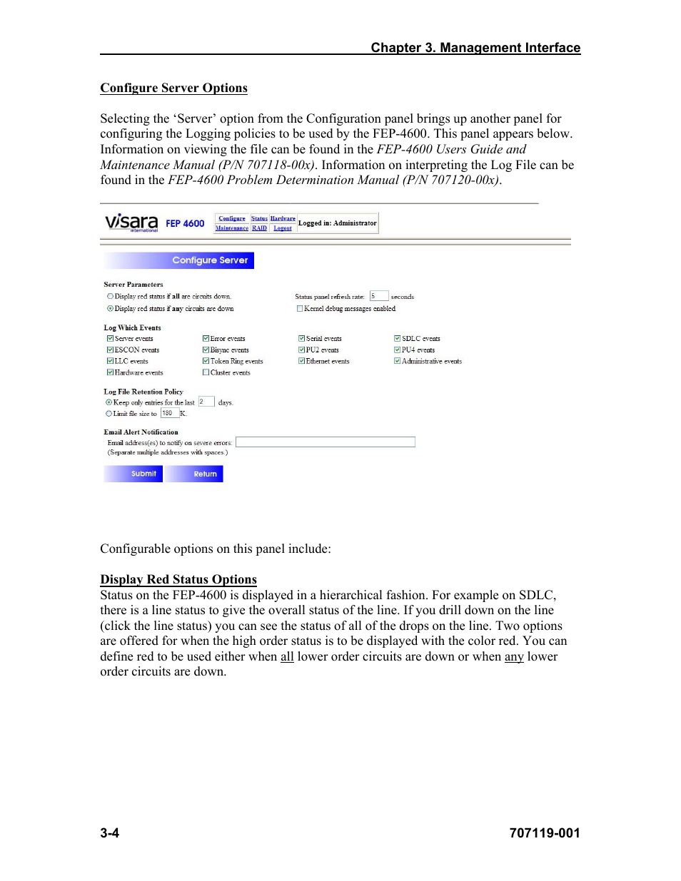 Visara FEP-4600 Installation User Manual | Page 28 / 114