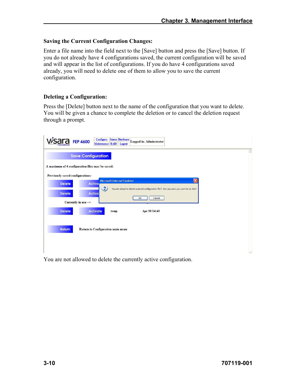 Visara FEP-4600 Installation User Manual | Page 34 / 114
