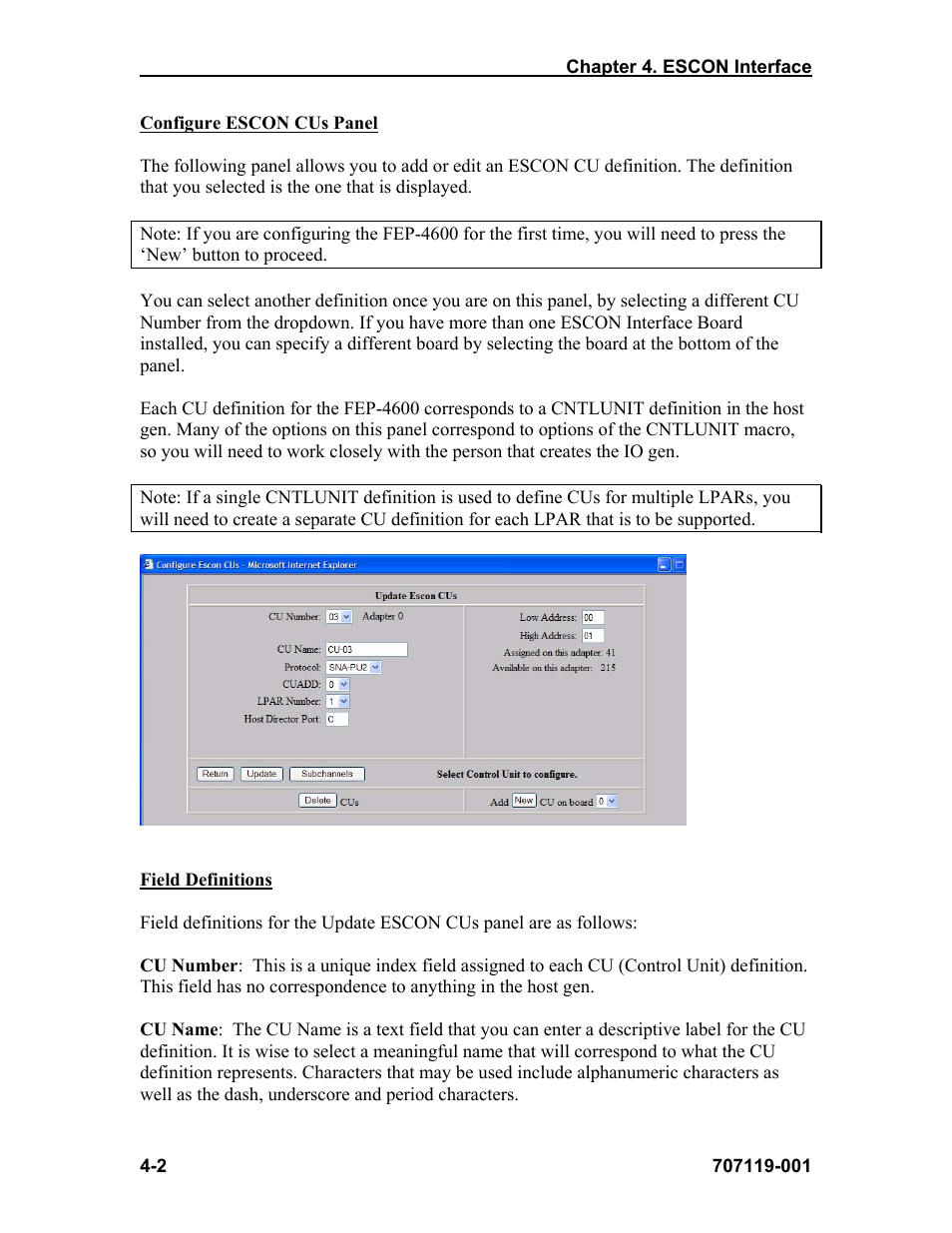 Visara FEP-4600 Installation User Manual | Page 38 / 114