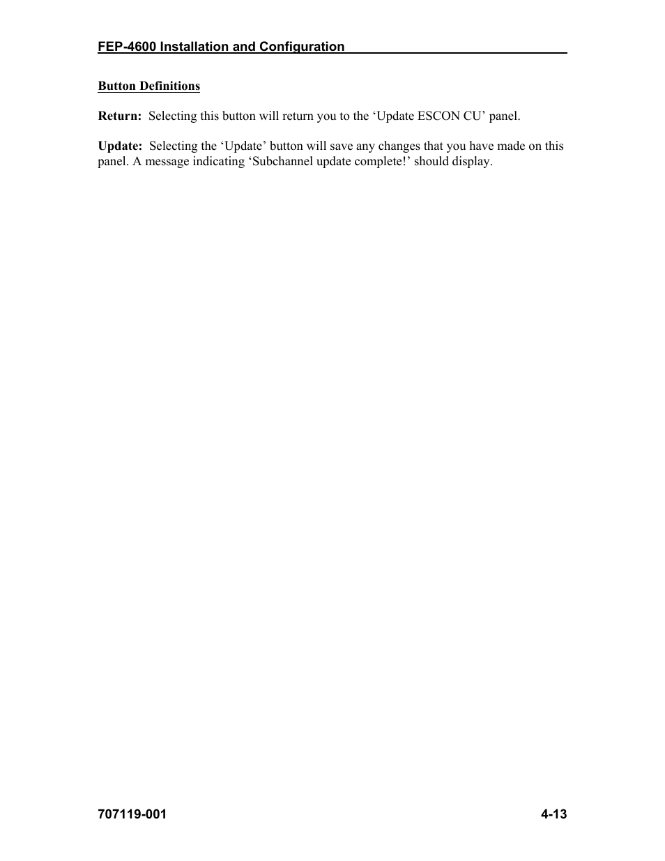 Visara FEP-4600 Installation User Manual | Page 49 / 114