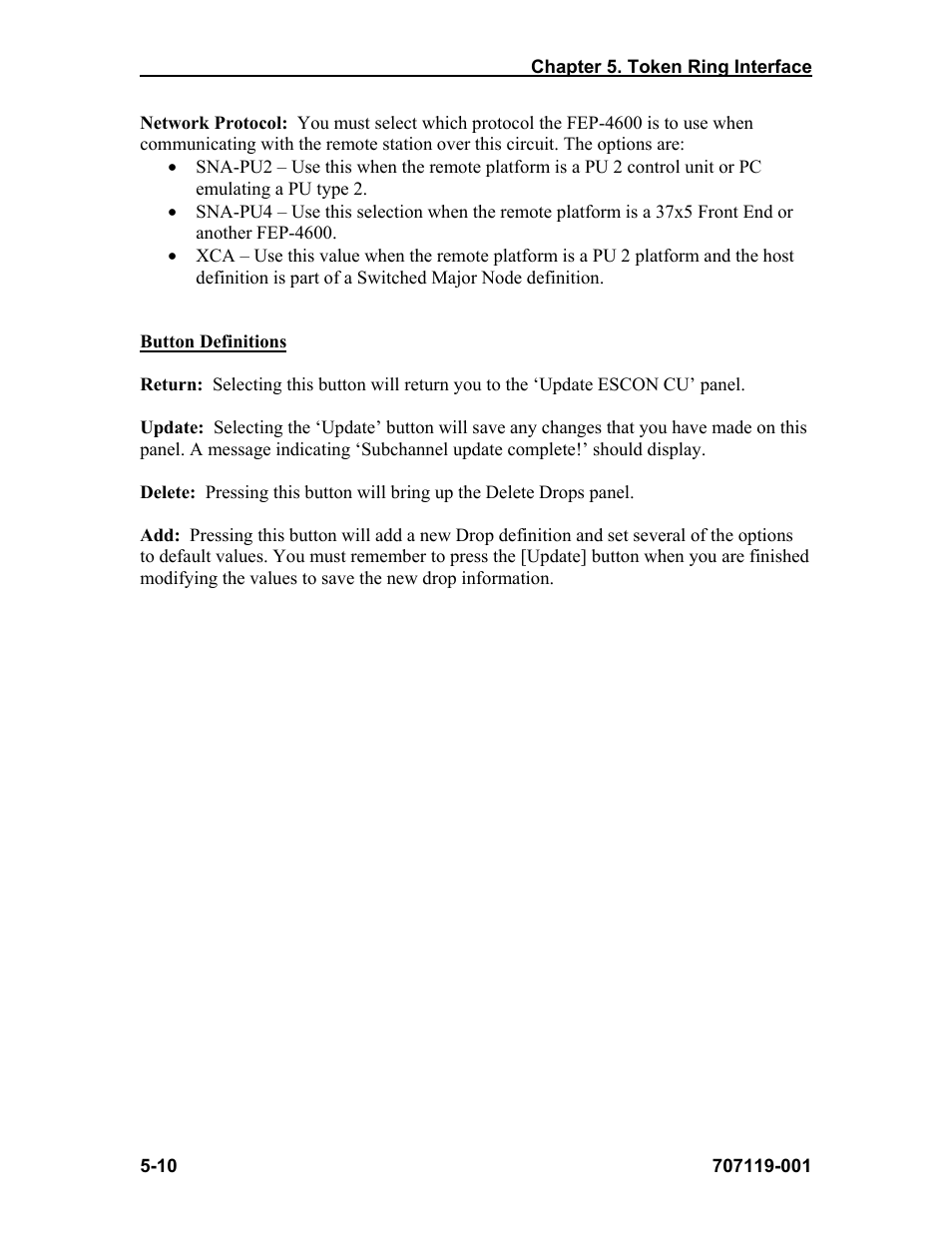 Visara FEP-4600 Installation User Manual | Page 62 / 114
