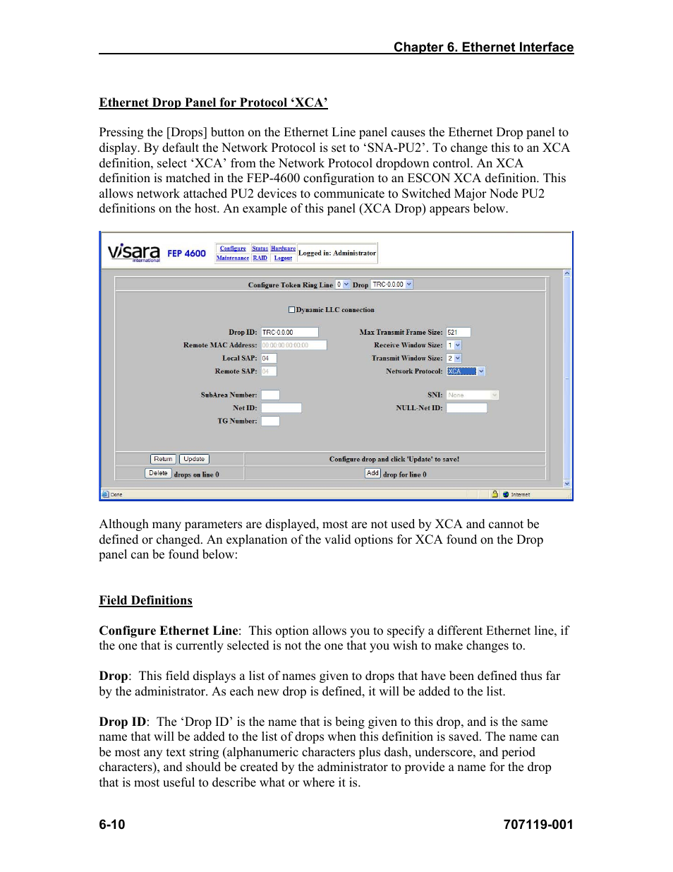 Visara FEP-4600 Installation User Manual | Page 78 / 114