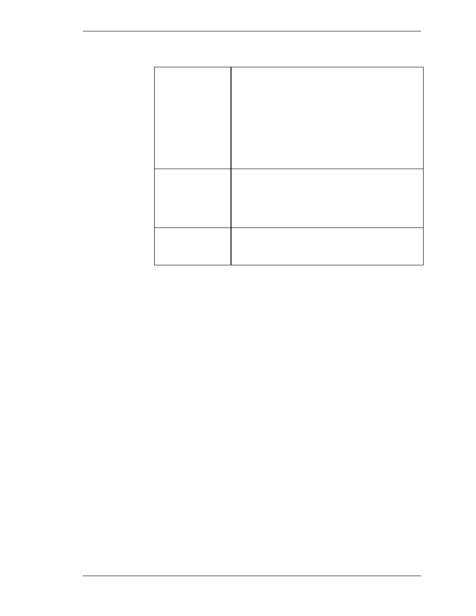 Table 1. description of mcc windows | Visara Master Console Center Operations Guide User Manual | Page 11 / 80