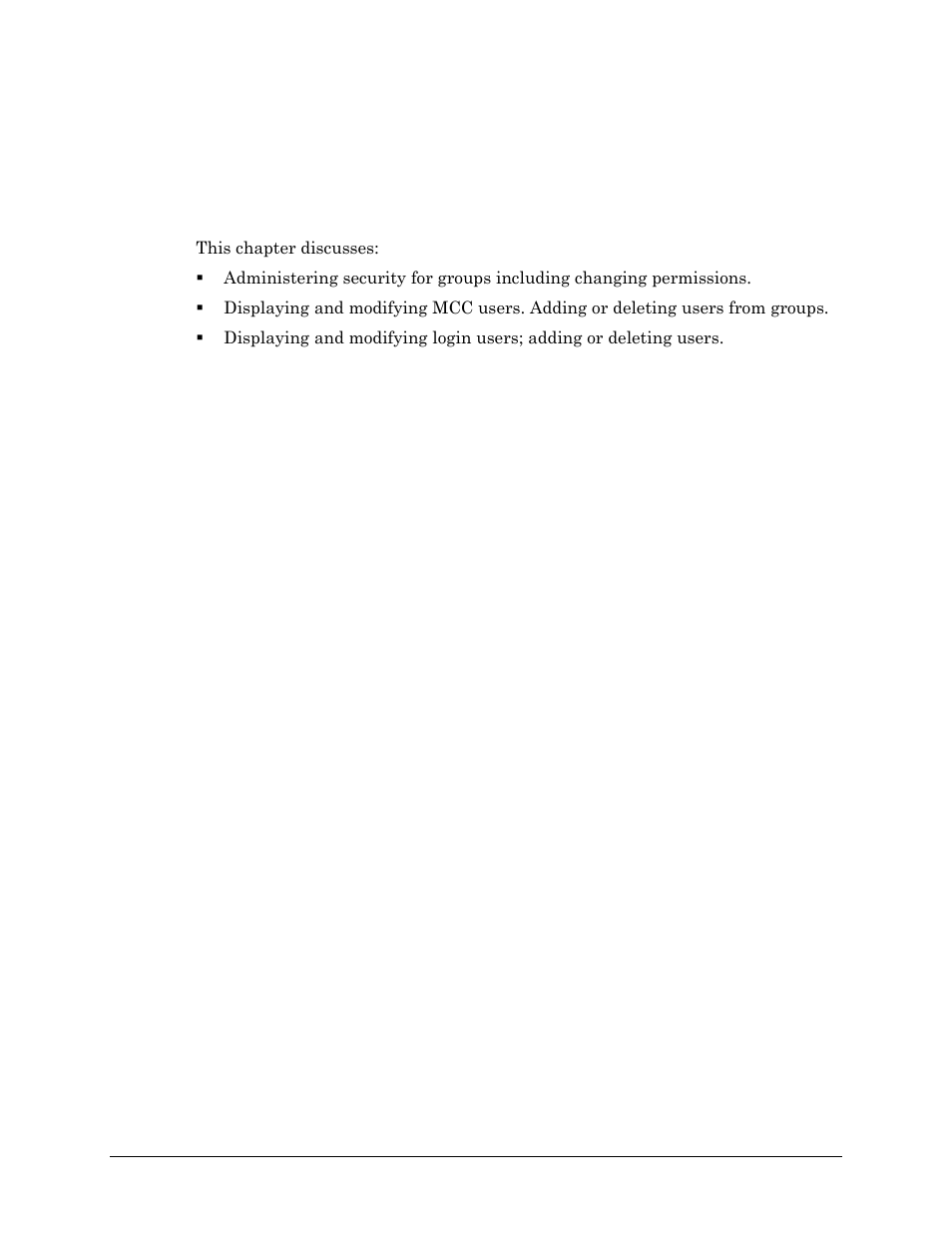 Chapter 8 administering users, Chapter 8 administering usersdiscus | Visara Master Console Center Administration Guide User Manual | Page 119 / 233