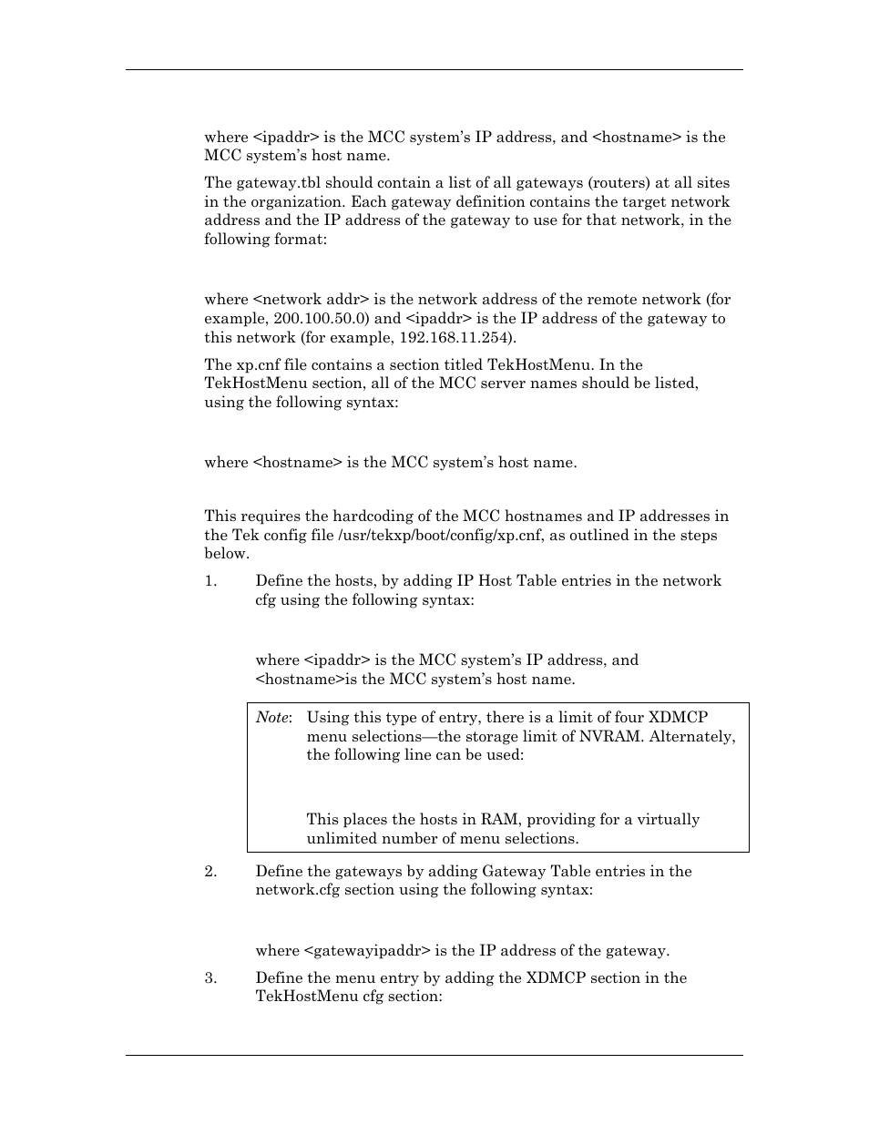 Alternate method | Visara Master Console Center Administration Guide User Manual | Page 30 / 233