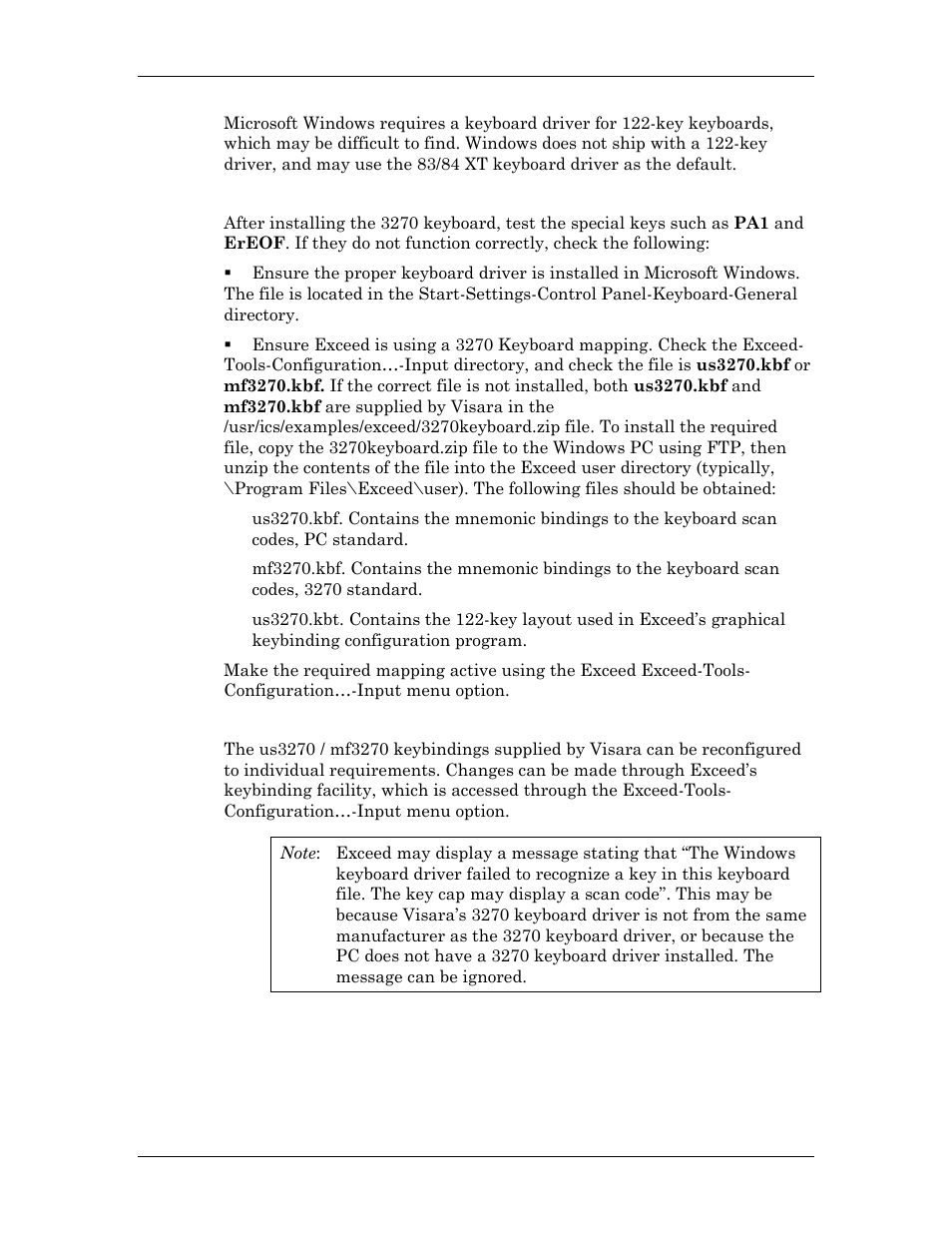 Configuring a 3270 keyboard, Customizing the keyboard layout | Visara Master Console Center Administration Guide User Manual | Page 34 / 233