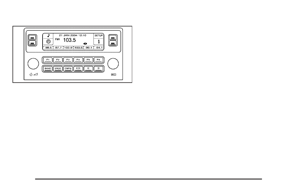 Radio with cd, Radio with cd -96, Radio data system (rds) | Xm™ satellite radio service | Cadillac 2006 User Manual | Page 240 / 478