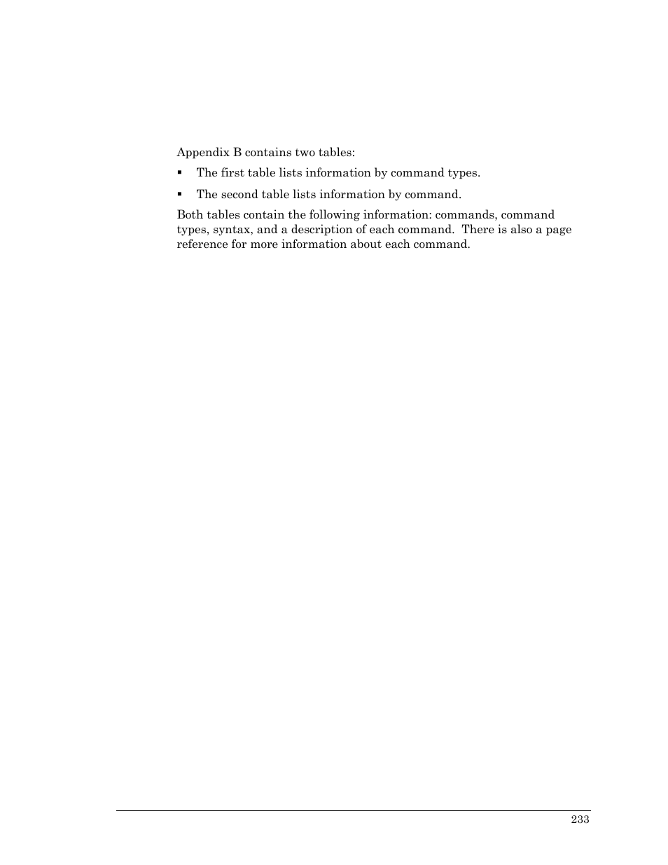 Appendix b command syntax | Visara Master Console Center Scripting Guide User Manual | Page 233 / 262