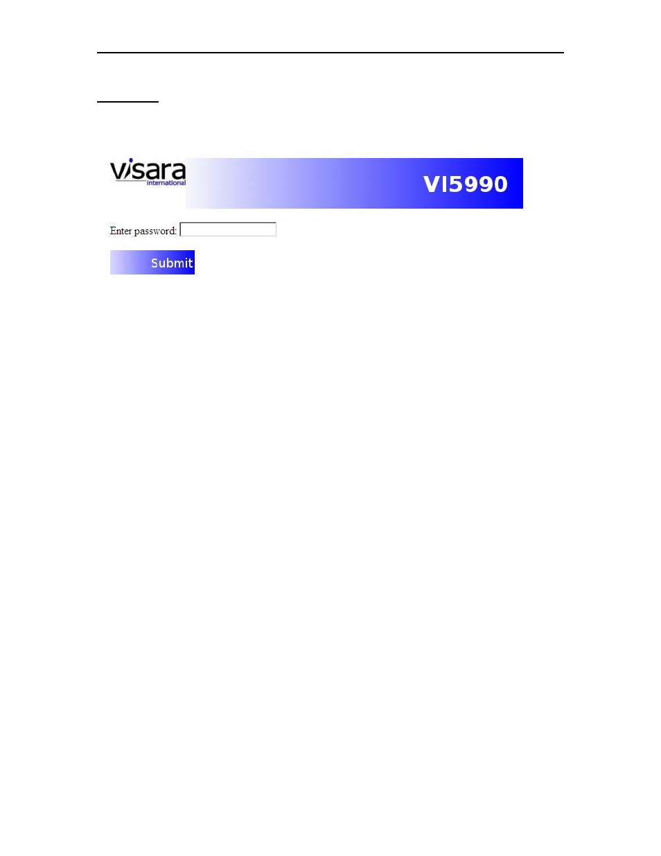 Visara VI-5990 User Manual | Page 24 / 56