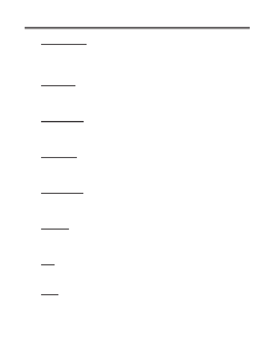 Abort output, Are you there, Binary | Break character, Echo, Erase character, Erase line, Interrupt process | Visara SCON-20L Configuration Manual User Manual | Page 50 / 132