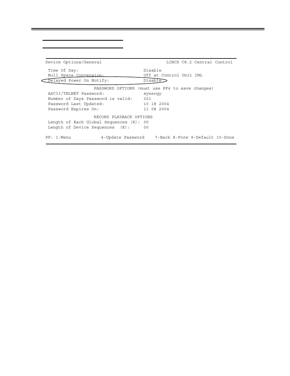 Device options/general panel, Scon device profile panel -6, Chapter 3. configuring the scon | Visara SCON-20L Installation User Manual | Page 23 / 100