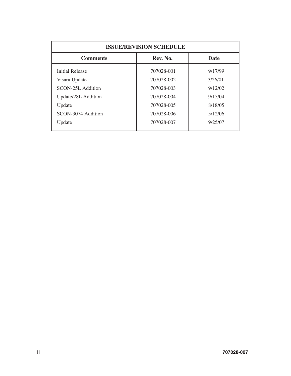 Visara SCON-25L Reference Manual User Manual | Page 2 / 52