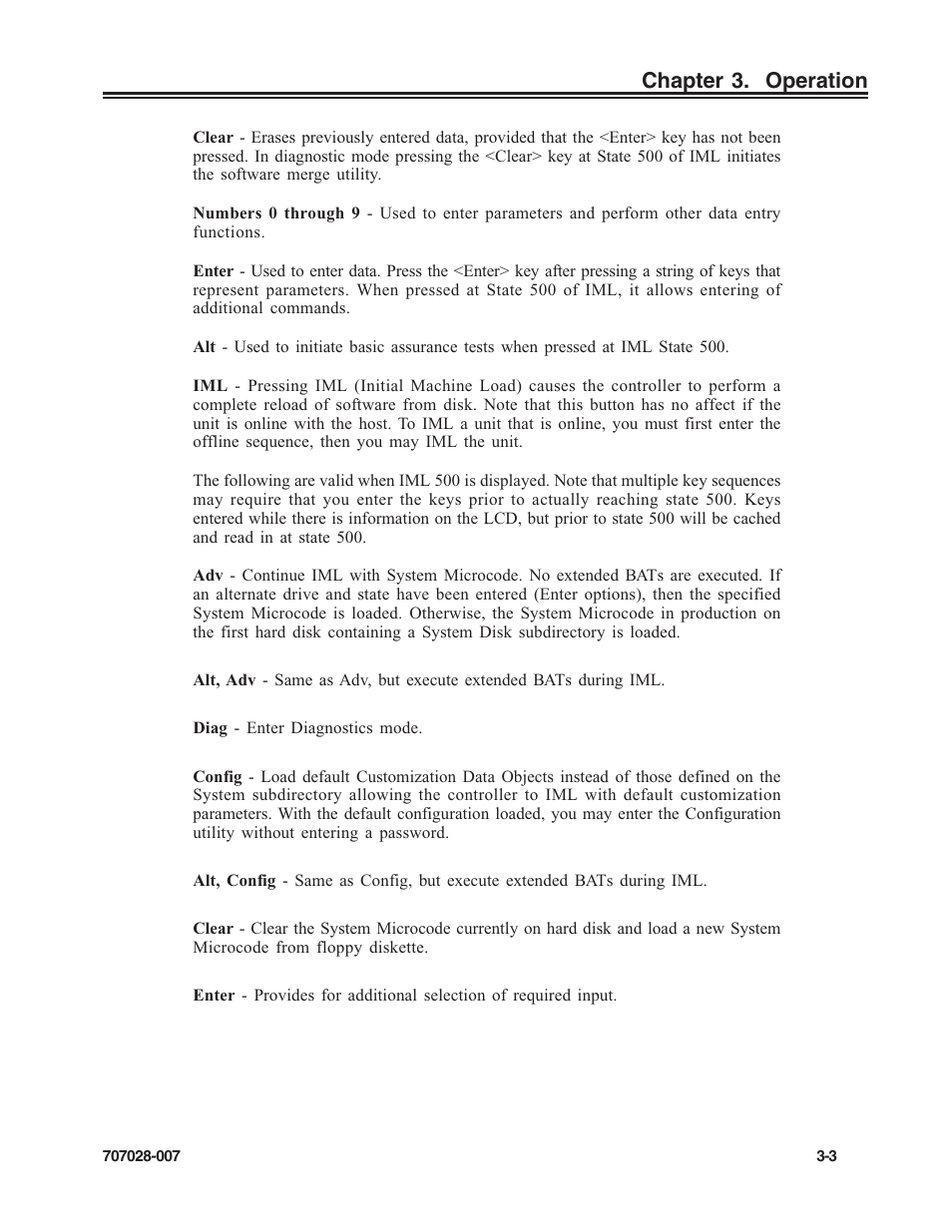 Chapter 3. operation | Visara SCON-25L Reference Manual User Manual | Page 35 / 52