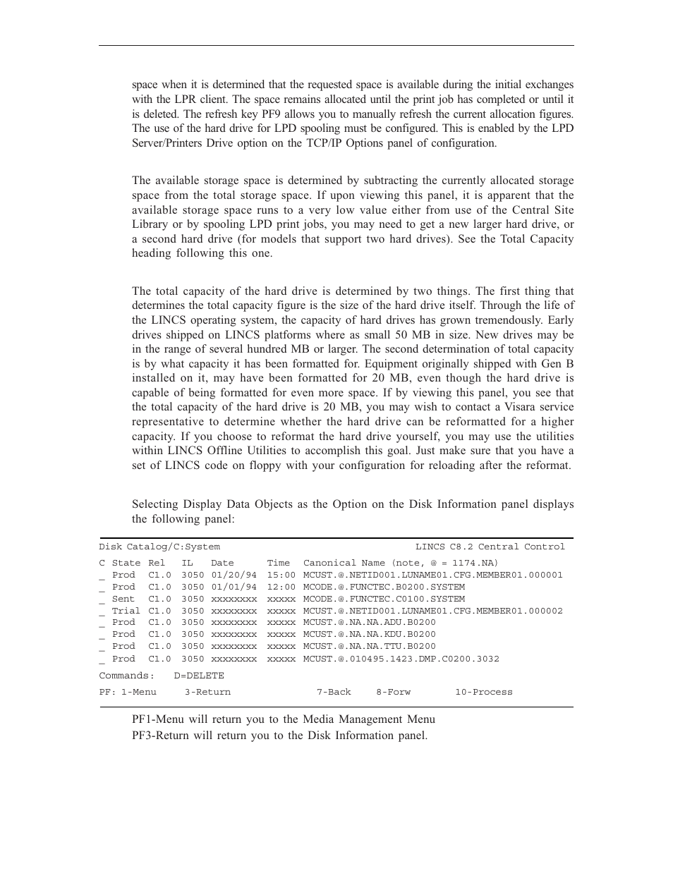 Visara LINCS Central Control User Manual | Page 71 / 180