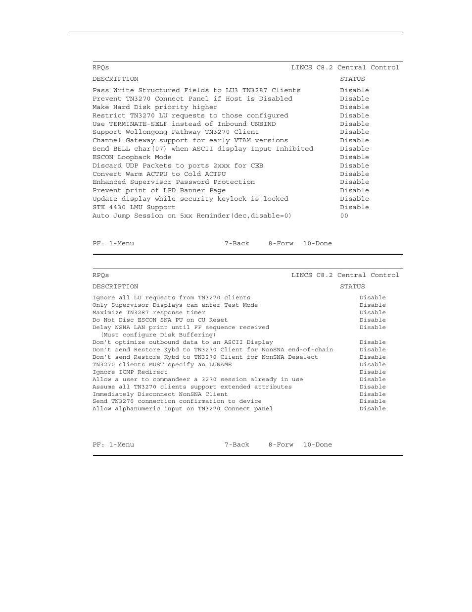 Visara LINCS Configuration User Manual | Page 226 / 240