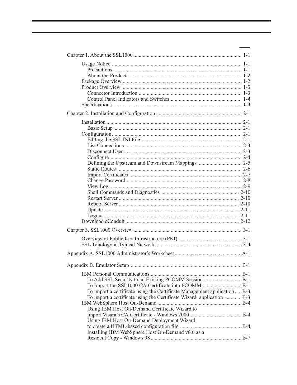 Visara SSL1000 User Manual | Page 5 / 42