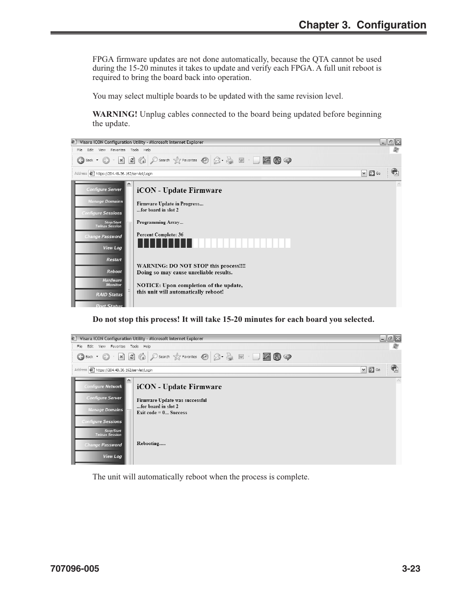 Logout | Visara iCON-XT User Manual | Page 45 / 144