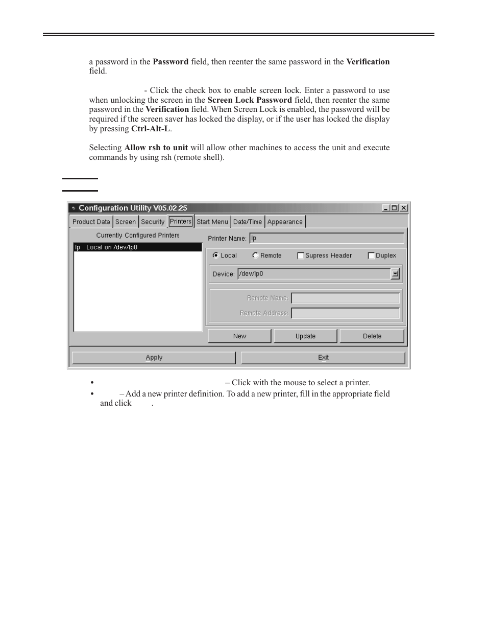 Printers, Printers -28, Icon-xt server - user’s manual | Visara iCON-XT User Manual | Page 50 / 144