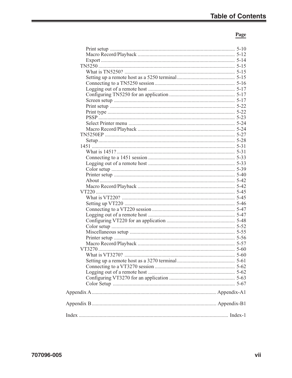 Visara iCON-XT User Manual | Page 7 / 144