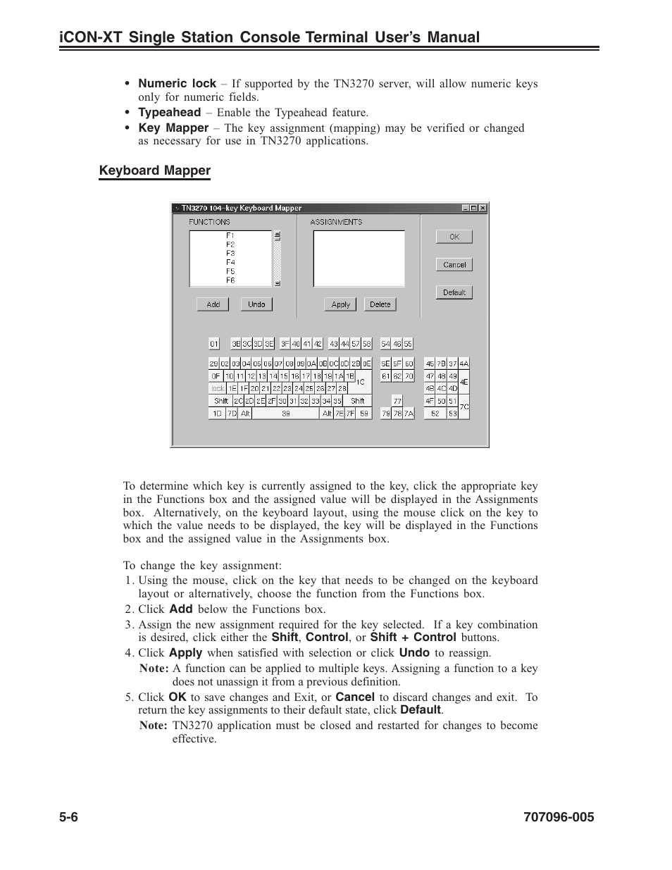 Tn3270 | Visara iCON-XT User Manual | Page 72 / 144