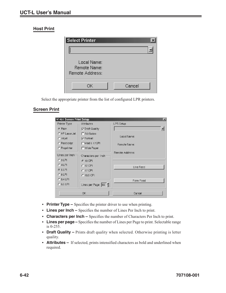 Uct-l user’s manual | Visara UCT-L User Manual | Page 104 / 160