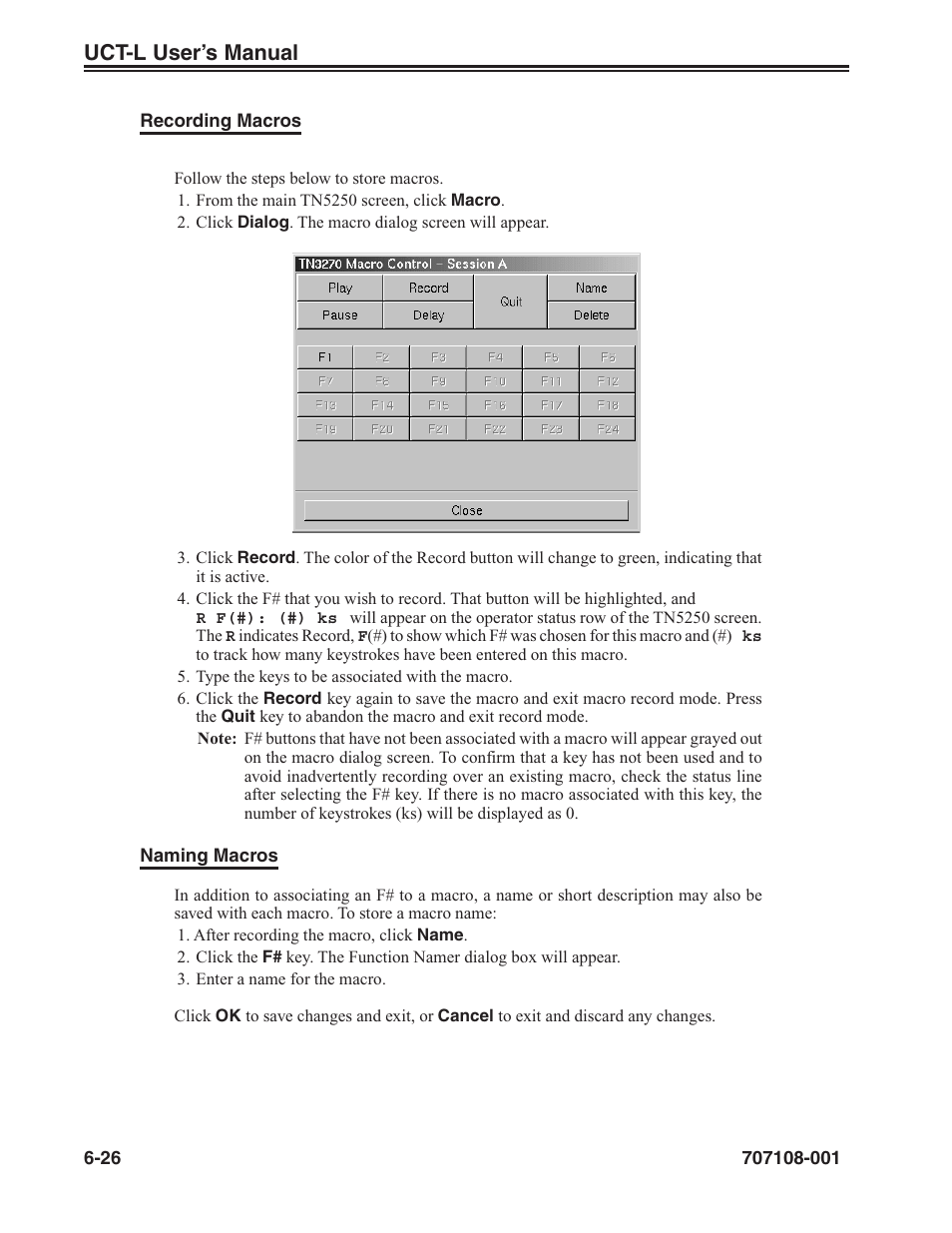 Uct-l user’s manual | Visara UCT-L User Manual | Page 88 / 160