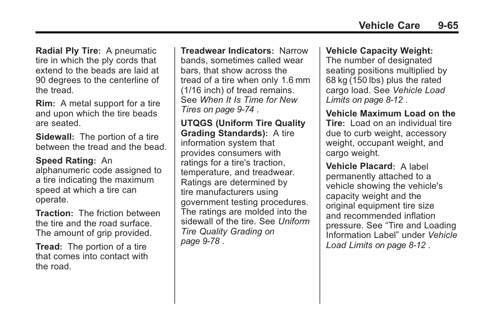 Cadillac 2010 Cadillac CTS/CTS-V User Manual | Page 365 / 464