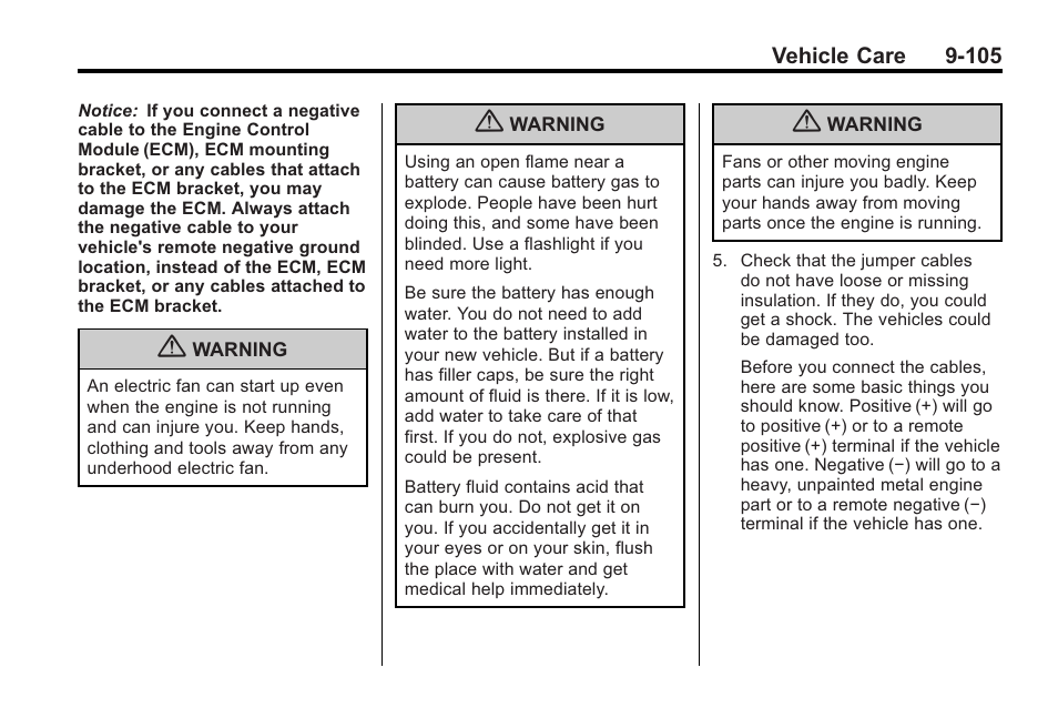Cadillac 2010 Cadillac CTS/CTS-V User Manual | Page 405 / 464