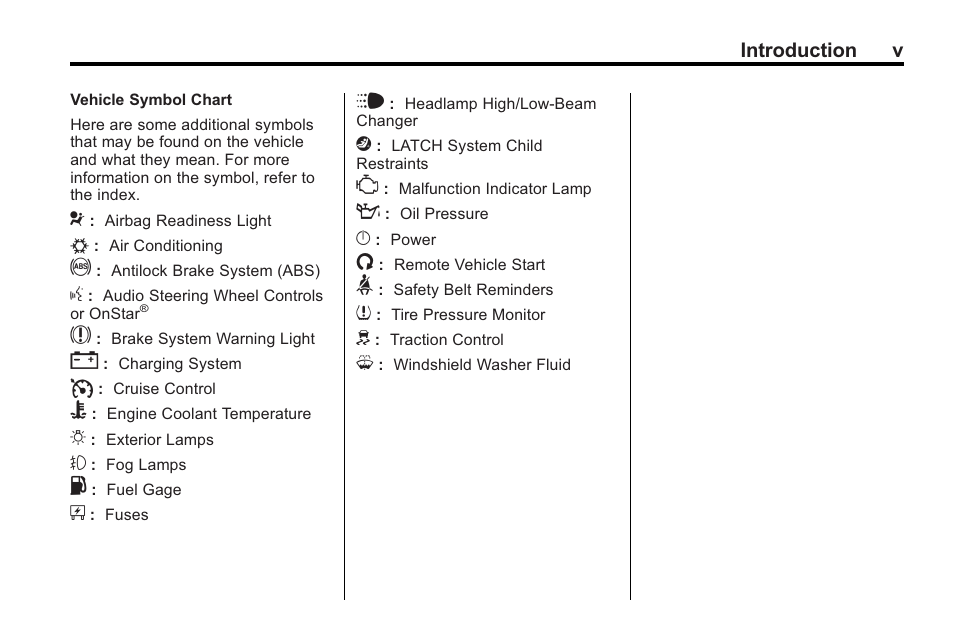 Cadillac 2010 Cadillac CTS/CTS-V User Manual | Page 5 / 464