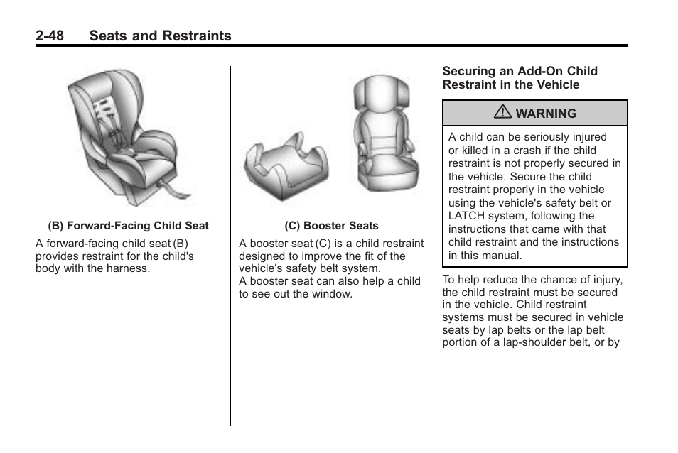 Cadillac 2010 Cadillac CTS/CTS-V User Manual | Page 86 / 464