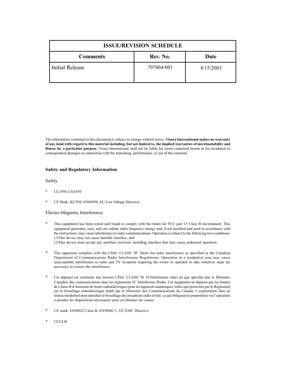 Visara eTerm 300 User Manual | Page 2 / 64