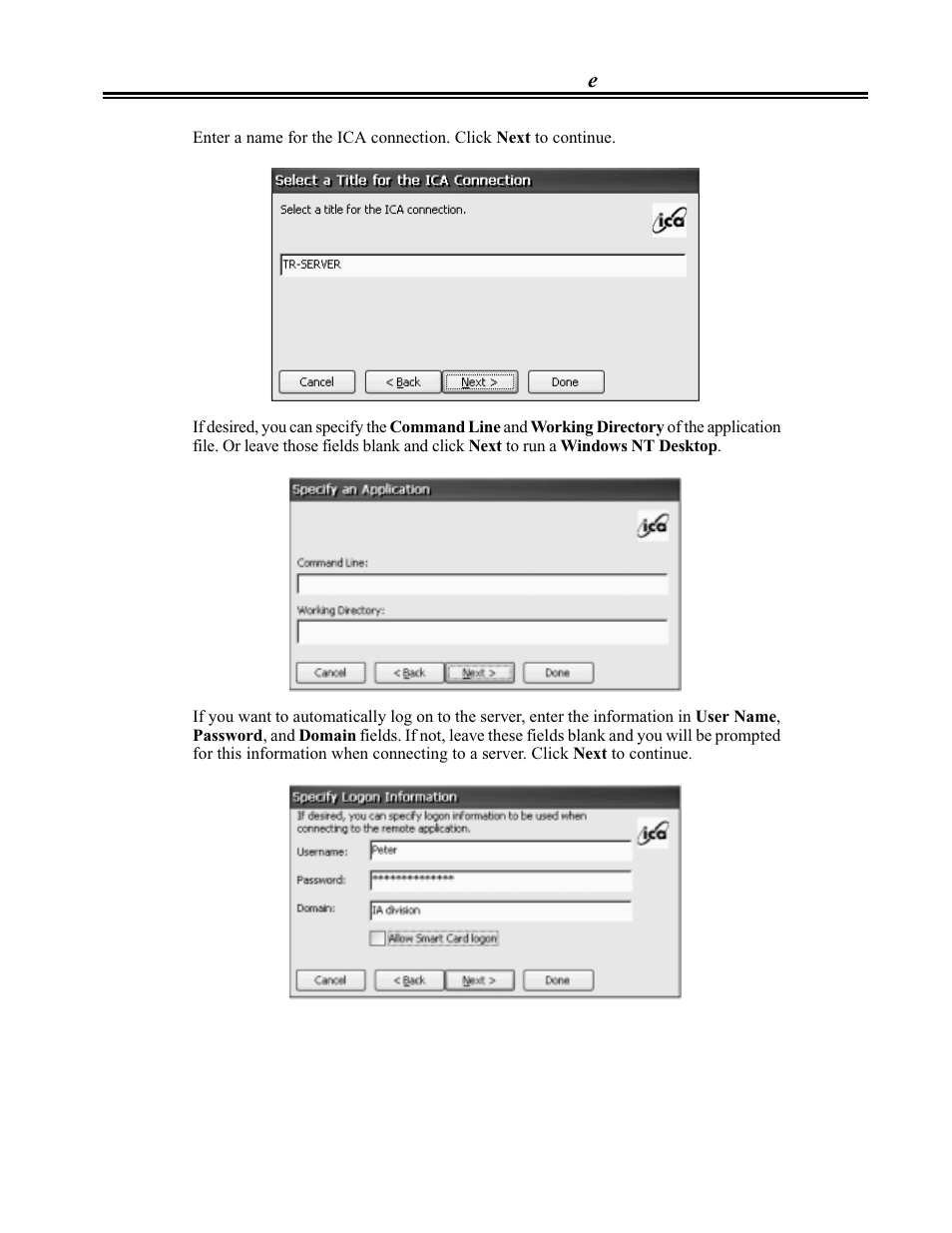 Visara eTerm 300 User Manual | Page 31 / 64