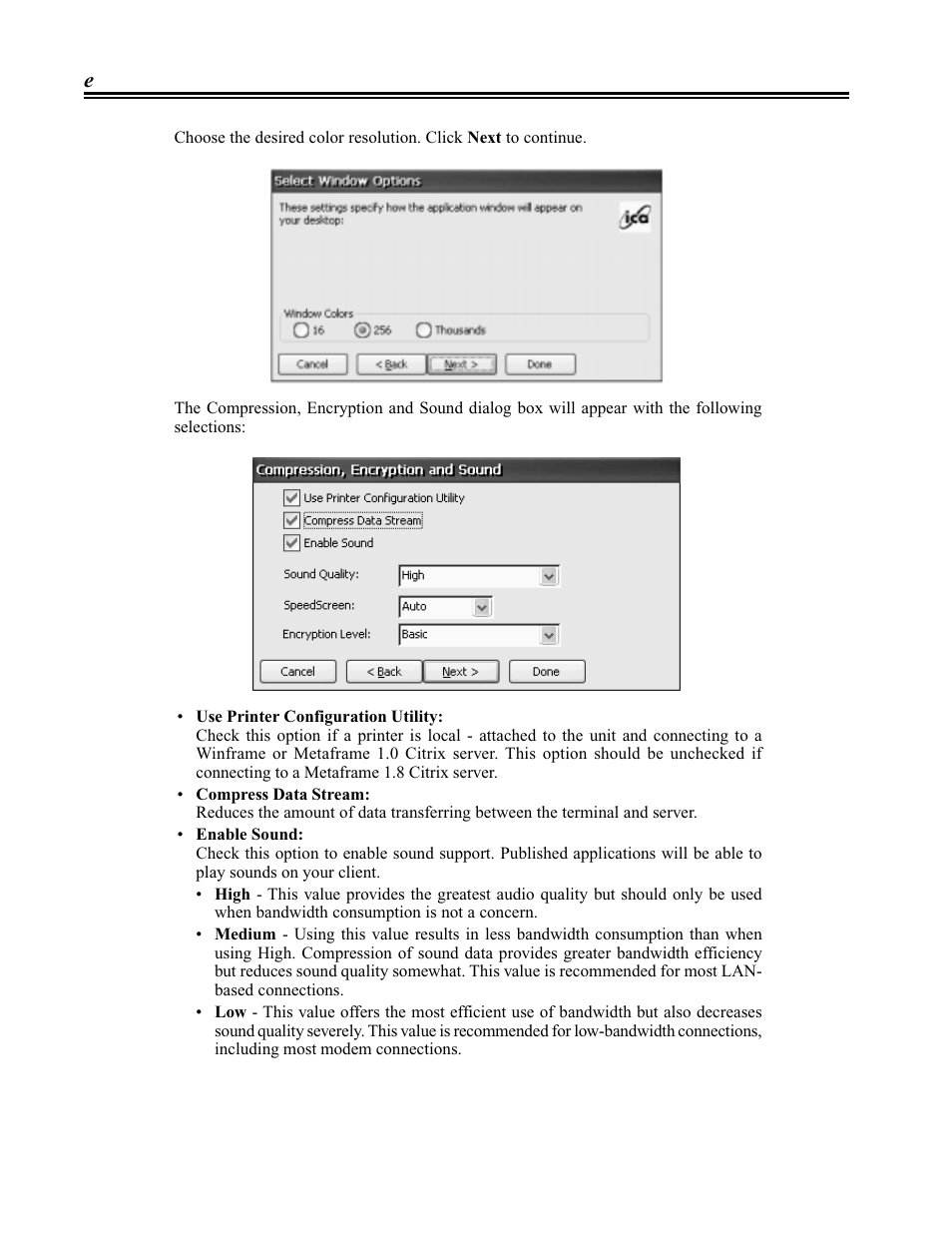 Visara eTerm 300 User Manual | Page 32 / 64