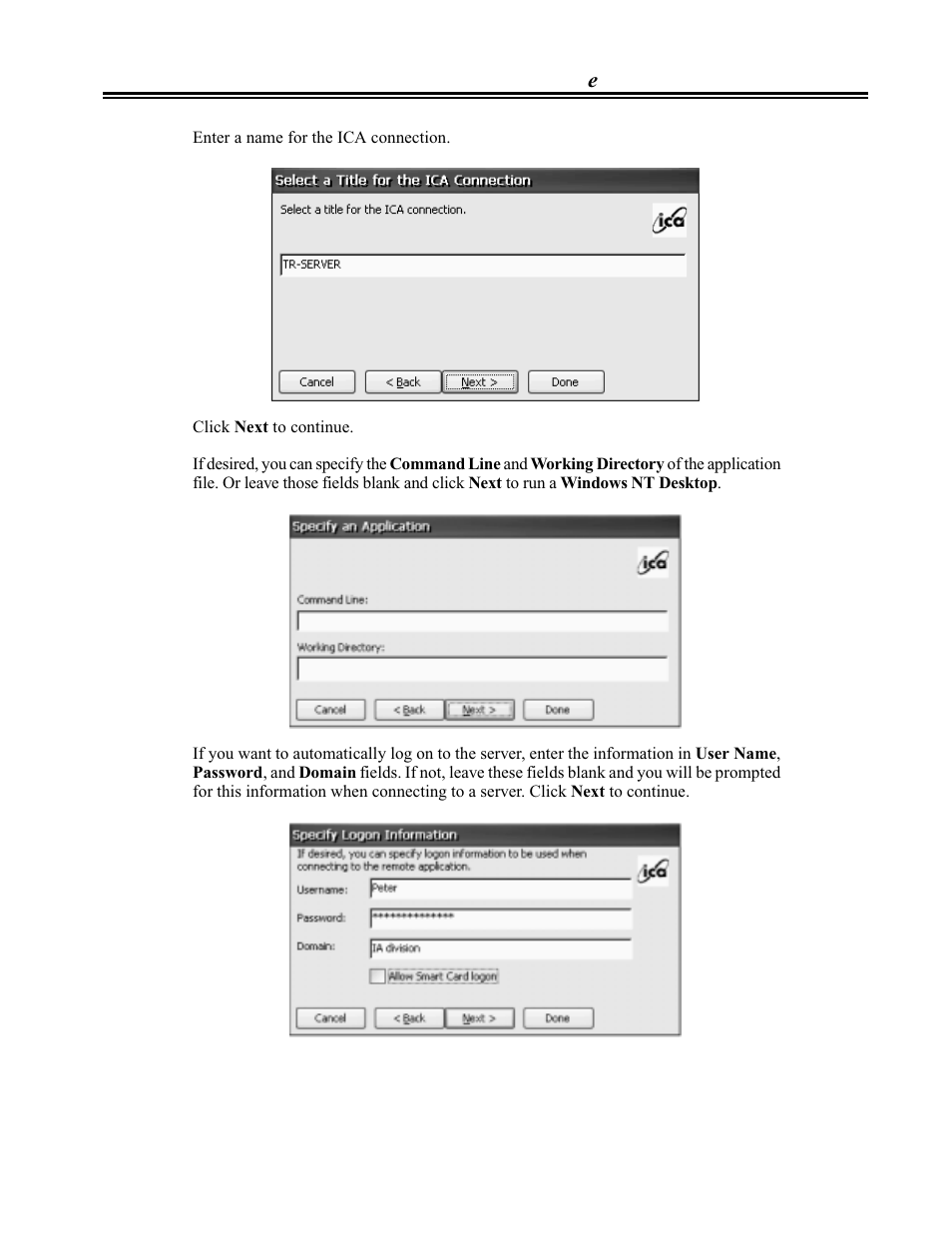 Visara eTerm 300 User Manual | Page 35 / 64