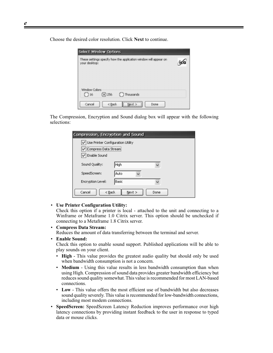 Visara eTerm 300 User Manual | Page 36 / 64