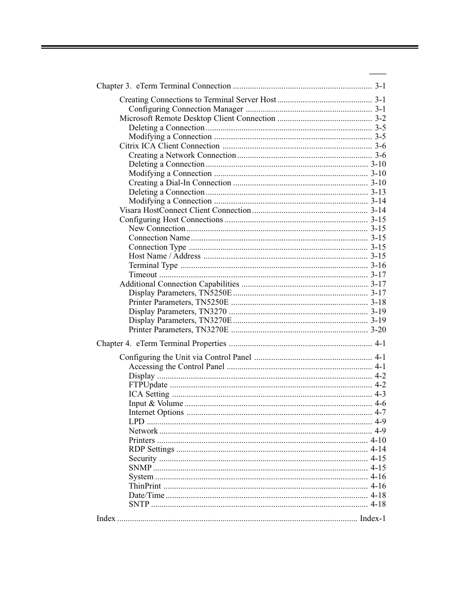 Visara eTerm 300 User Manual | Page 6 / 64