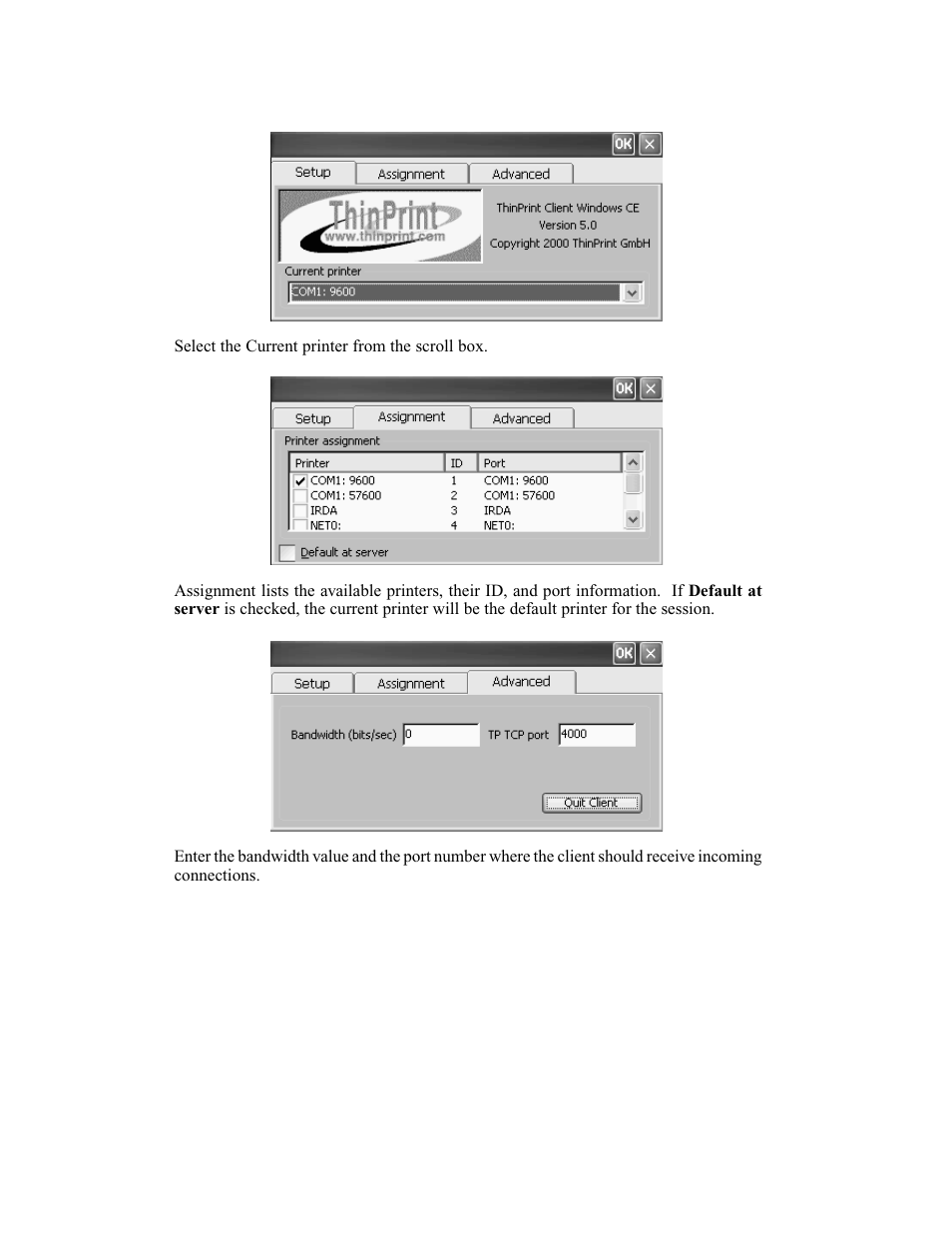 Visara eTerm 300 User Manual | Page 61 / 64