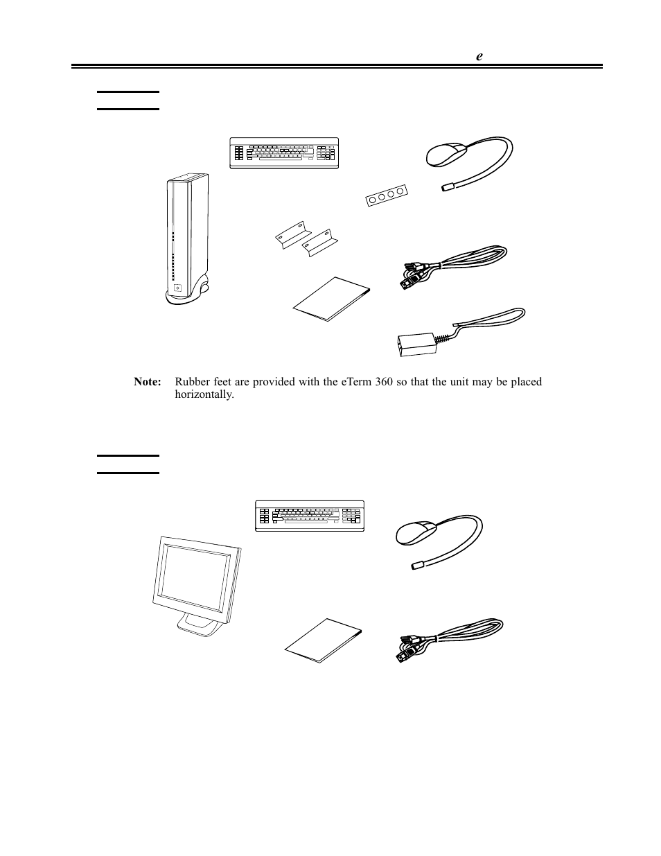 Eterm 360, Eterm 760, Eterm 360 -3 eterm 760 -3 | Visara eTerm 300 User Manual | Page 9 / 64