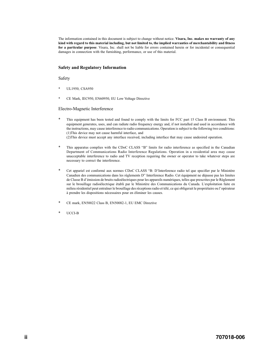Visara eTerm 350 User Manual | Page 2 / 70