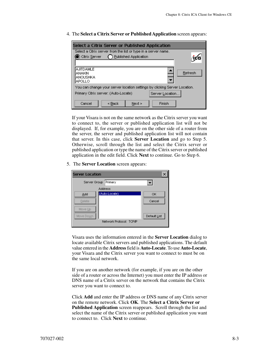 Visara 410 User Manual | Page 59 / 86