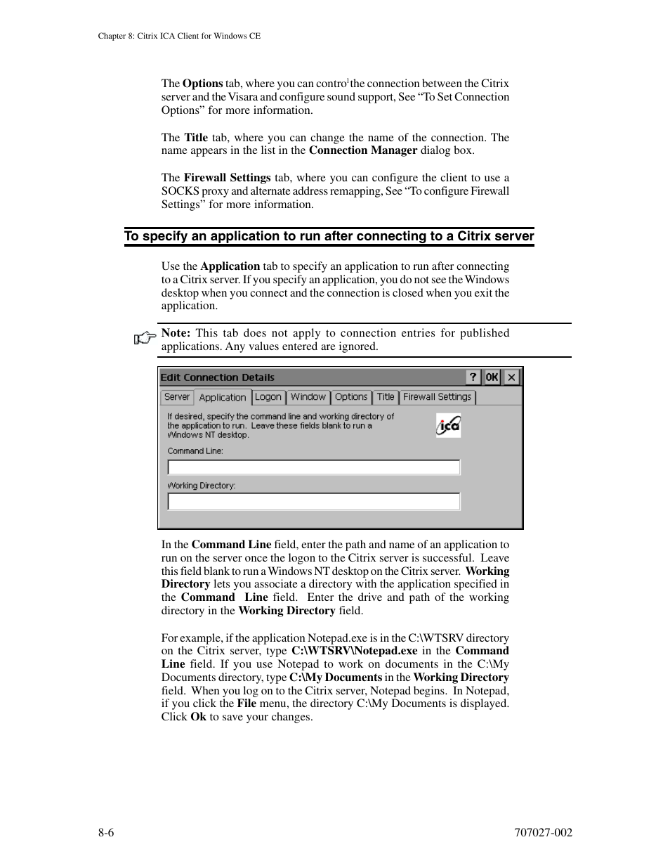 Visara 410 User Manual | Page 62 / 86