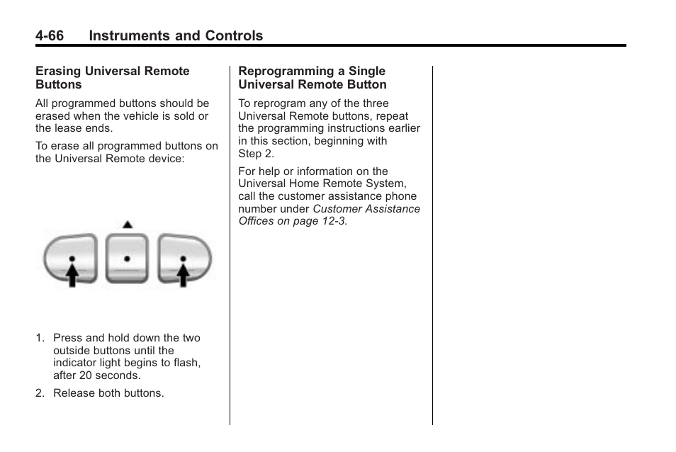 66 instruments and controls | Cadillac 2010 CTS Sport Wagon User Manual | Page 176 / 464