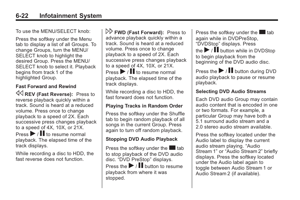 Cadillac 2010 CTS Sport Wagon User Manual | Page 206 / 464