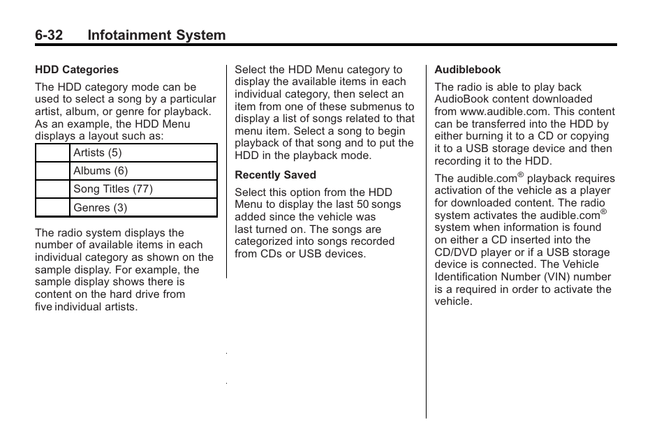 32 infotainment system | Cadillac 2010 CTS Sport Wagon User Manual | Page 216 / 464